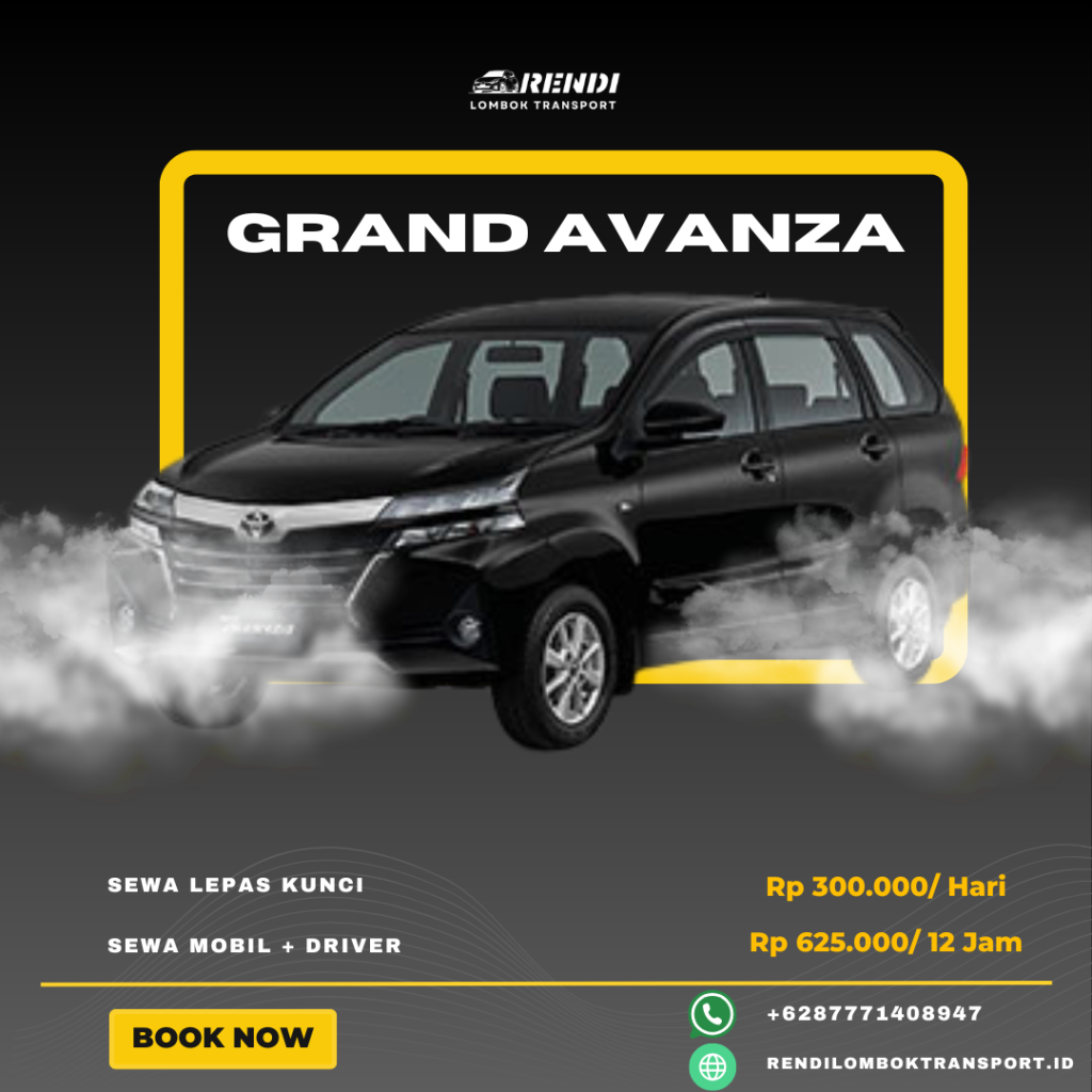 Rental Mobil Lombok - Grand Avanza