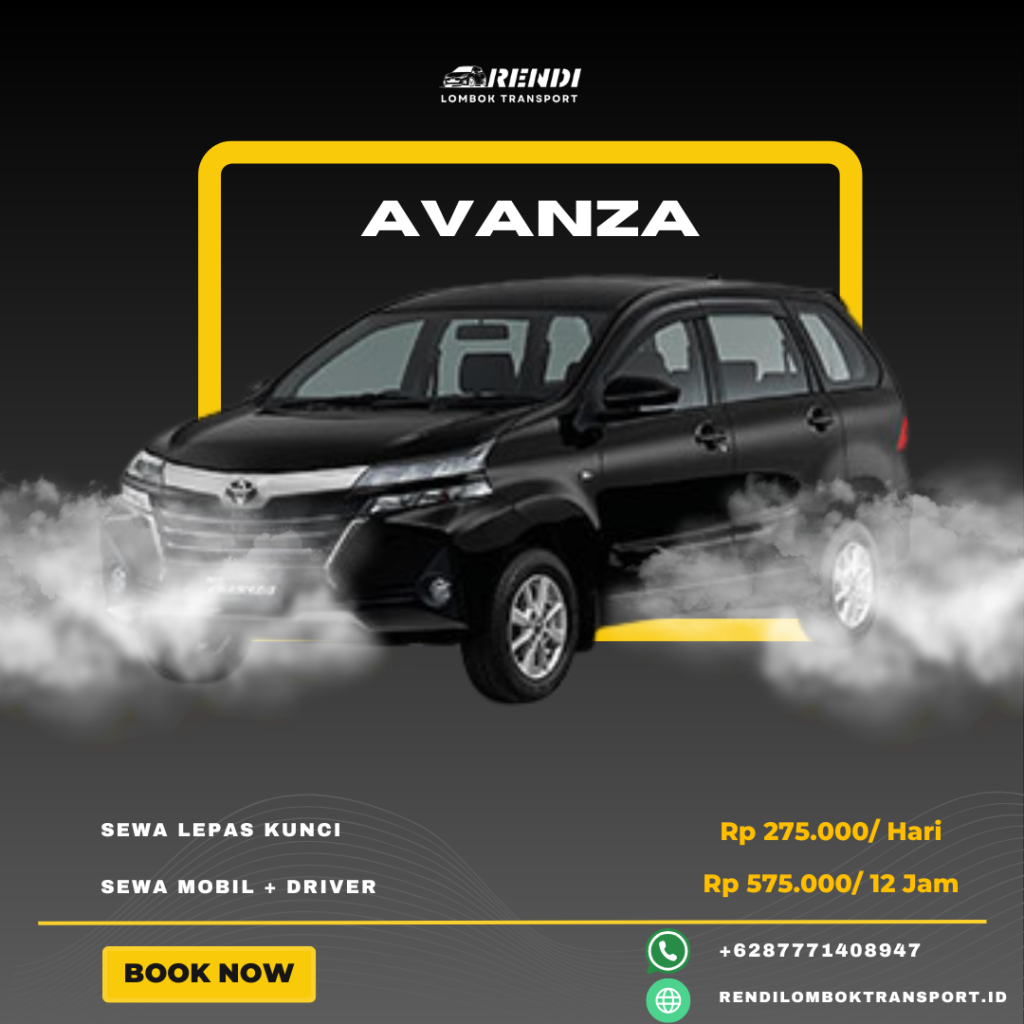 Sewa Mobil Lombok - Toyota Avanza