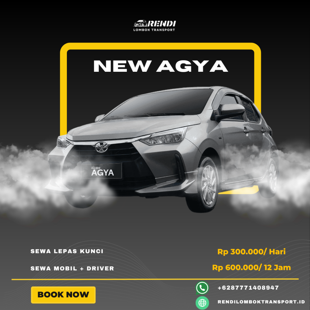 Sewa dan Rental Mobil Lombok - New Agya