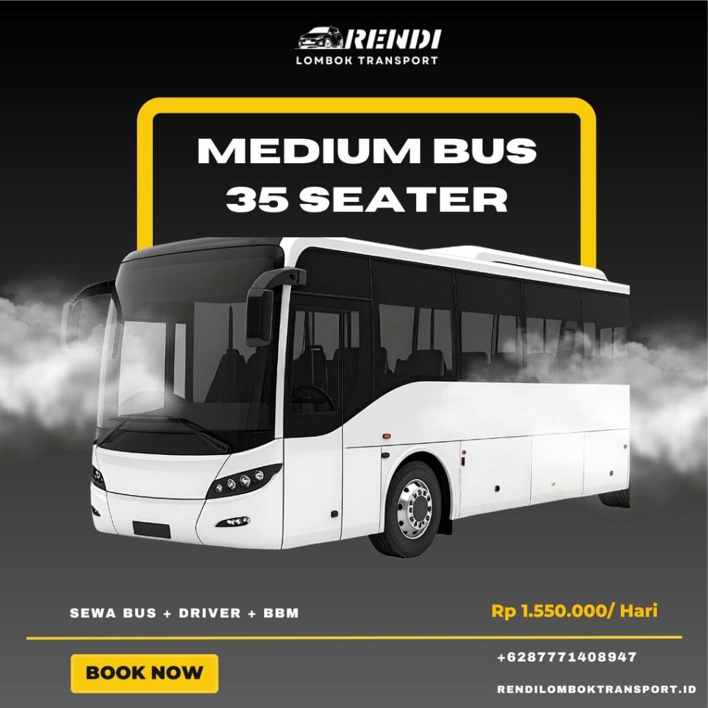 Sewa Bus Wisata Lombok